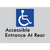 Accessible Entrance at Rear