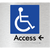 Accessible Entry w/ Small Arrow