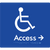 Accessible Entry w/ Small Arrow