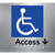 Accessible Entry w/ Small Arrow