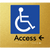 Accessible Entry w/ Small Arrow