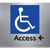 Accessible Entry w/ Small Arrow