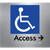 Accessible Entry w/ Small Arrow