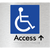 Accessible Entry w/ Small Arrow