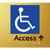 Accessible Entry w/ Small Arrow
