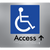 Accessible Entry w/ Small Arrow