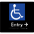 Accessible Entry with Small Arrow
