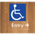 Accessible Entry with Small Arrow