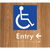 Accessible Entry with Small Arrow