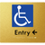 Accessible Entry with Small Arrow