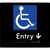 Accessible Entry with Small Arrow
