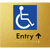 Accessible Entry with Small Arrow