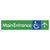 Accessible Main Entrance with Large Arrow