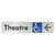 Accessible Theatre Entrance w/ Large Arrow