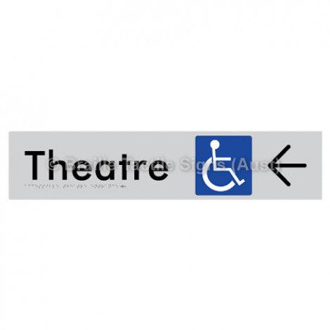 Accessible Theatre Entrance w/ Large Arrow