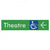 Accessible Theatre Entrance w/ Large Arrow