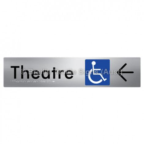 Accessible Theatre Entrance w/ Large Arrow