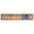 Accessible Classroom Access with Large Directional Arrow
