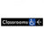 Accessible Classroom Access with Large Directional Arrow
