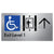 Exit Level 1 Via Lift w/ Large Arrow