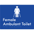 Female Ambulant Toilet