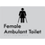 Female Ambulant Toilet