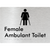 Female Ambulant Toilet