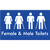 Female & Male Toilets with Ambulant Cubicles