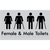 Female & Male Toilets with Ambulant Cubicles