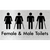 Female & Male Toilets with Ambulant Cubicles