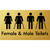 Female & Male Toilets with Ambulant Cubicles