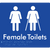 Female Toilets with Ambulant Cubicle