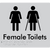 Female Toilets with Ambulant Cubicle