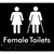 Female Toilets with Ambulant Cubicle