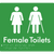 Female Toilets with Ambulant Cubicle
