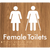 Female Toilets with Ambulant Cubicle