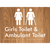 Girls Toilet & Ambulant Toilet with Air Lock