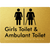 Girls Toilet & Ambulant Toilet with Air Lock
