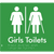 Girls Toilets with Ambulant Cubicle & Air Lock