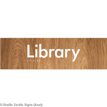 Braille Sign Library - Braille Tactile Signs Aust. - BTS121-blu - Custom Signs - Fast Shipping - High Quality - Australian Made & Owned