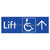 Lift Access w/ Large Arrow