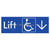 Lift Access w/ Large Arrow