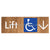 Lift Access w/ Large Arrow
