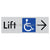 Lift Access w/ Large Arrow