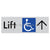 Lift Access w/ Large Arrow