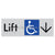 Lift Access w/ Large Arrow