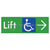 Lift Access w/ Large Arrow