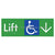 Lift Access w/ Large Arrow