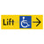 Lift Access w/ Large Arrow