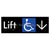 Lift Access w/ Large Arrow